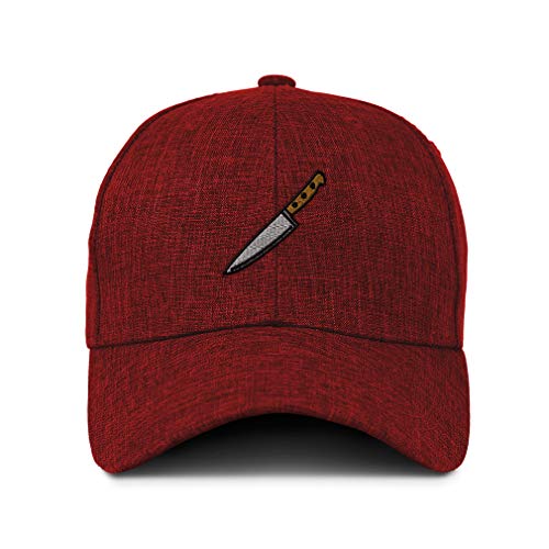 Baseball Cap Chef Knife Embroidery Acrylic Casual Hats for Men & Women Strap