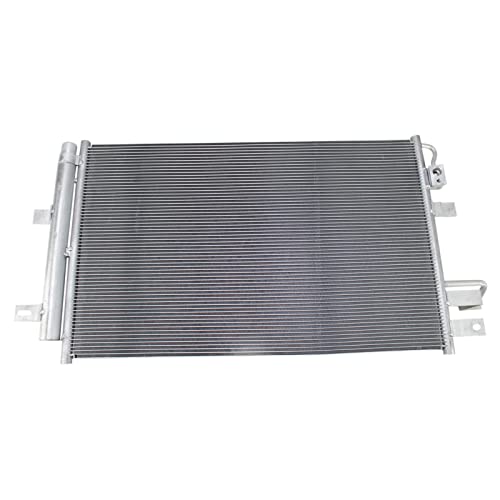 Image of TRQ Air Conditioning A /C Condenser Receiver Drier Compatible with 2013-2018 Ford Police Interceptor Sedan
