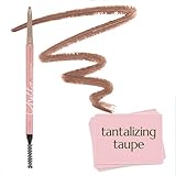 Chella Eyebrow Pencil with Spoolie (eyebrow brush) - Tantalizing Taupe