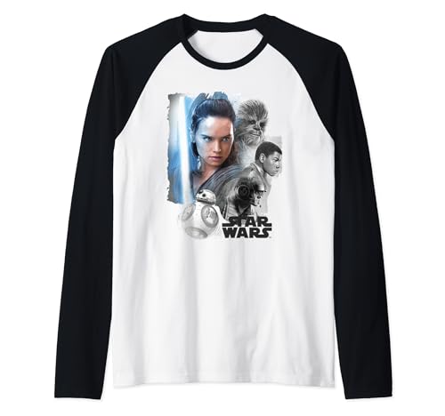 T-shirt Star Wars raglan Rey idéal pour vos sorties geek