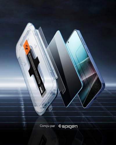 Protégez votre vie privée avec le verre anti-espion Spigen pour Galaxy S25 Plus