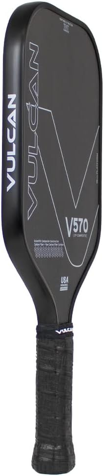 Vulcan | V570 Pickleball Paddle | High Performance | Polypropylene Core | USAP Approved | Multiple Surface Options