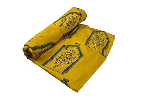 Image of Ethnics of Kutch Women's Ajrakh Modal Silk Natural Dye Hand Block Print Unstitched Kurta Fabric (For Lenght - Refer Bullet Point Below)
