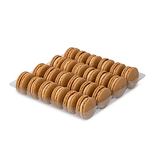 mademoiselle macaron Salted Caramel Macaron Tray Tray of 24 Salted Caramel Macarons