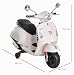 HOMCOM Moto Eléctrica Infantil Coche Triciclo Vespa Scooter Eléctrico a Batería con...