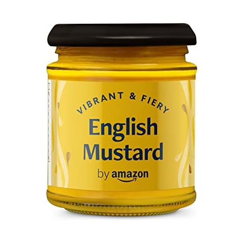 by Amazon English Mustard, 185g Jar Cover