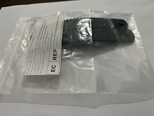 UP100 One Pair Length 182mm/161mm Snowboard Binding Parts Ankle/Toe Tongue Ladder Straps for Snowboard Shoes Black (Length 161mm) - Thumbnail 5