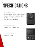Canon PowerShot V10 Videocamera Compatta Digitale 4K per Vlog WiFi - 8