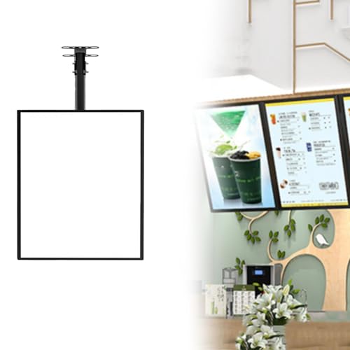 Panneau d'affichage LED 3D fin pour menu de restaurant et café