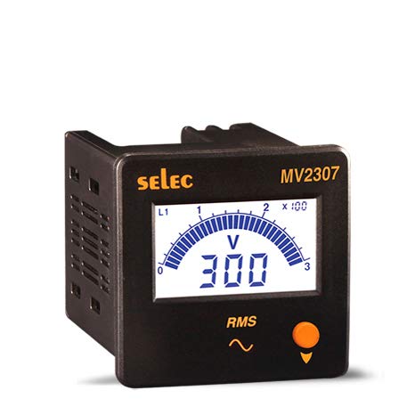 Selec MV2307-230V-CE LCD AMMETERS, 72 x 72 mm-image-4