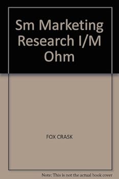 Paperback Sm Marketing Research I/M Ohm Book