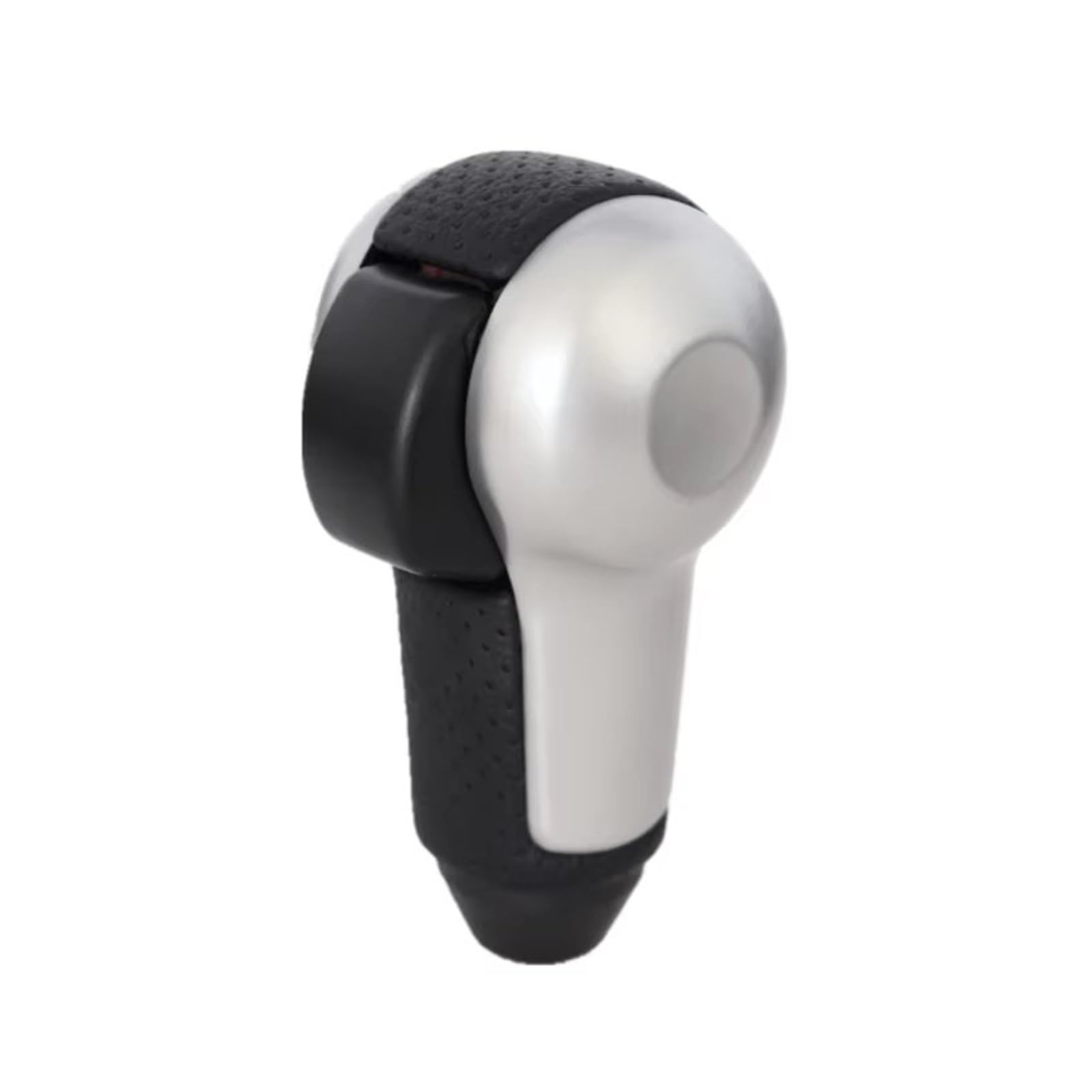 WYLWSHA Shift Gear Knob Cover for Nissan for Qashqai 2006-2013 Shift Handball Automatic Transmission Head Leve Gear(Matte Silver)