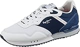 Zapatillas deportivas Pepe Jeans London One Road M, Zapatillas Hombre, 800 Blanco, 41 EU