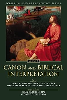Paperback Canon and Biblical Interpretation: 7 Book