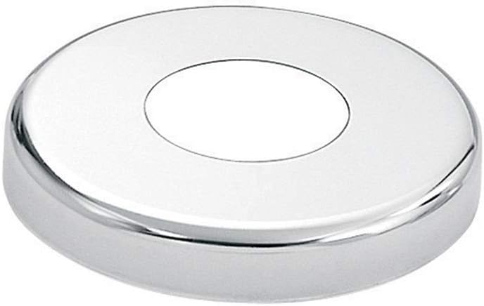 S.R. Smith EP-100F Round Escutcheon for 1.90-Inch Outer Diameter Tubing, Stainless Steel, Circle