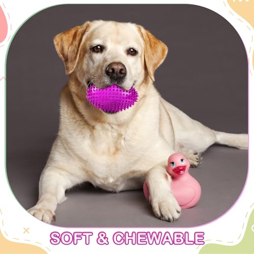 4 Pcs 4.5” Spiky Squeaker Football Dog Toy for Medium Large Dogs Spiky Dog Balls Puppy Chew Toys for Aggressive Chewers Spiky Ball Dog Toy Fetch Toys for Training (Vivid,Colorful) 4 Pcs 4.5” Spiky Squeaker Football Dog Toy for Medium Large Dogs Spiky Dog Balls Puppy Chew Toys for Aggressive Chewers Spiky Ball Dog Toy Fetch Toys for Training (Vivid,Colorful)