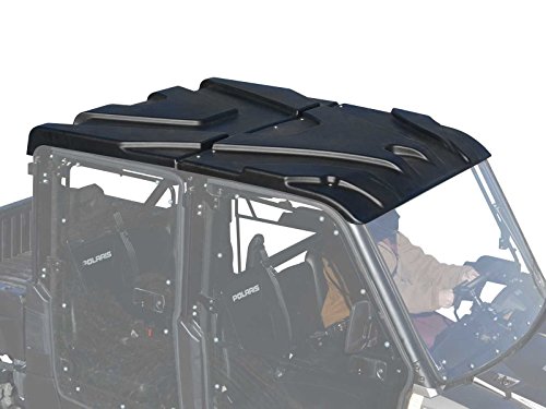 SuperATV Heavy Duty Plastic Roof for Polaris Ranger Full Size XP 570 Crew / 900 / 1000 / 1000 Diesel - See Fitment | Easy to install | This UTV Top Protects Riders from Sun, Rain, and Debris! #1