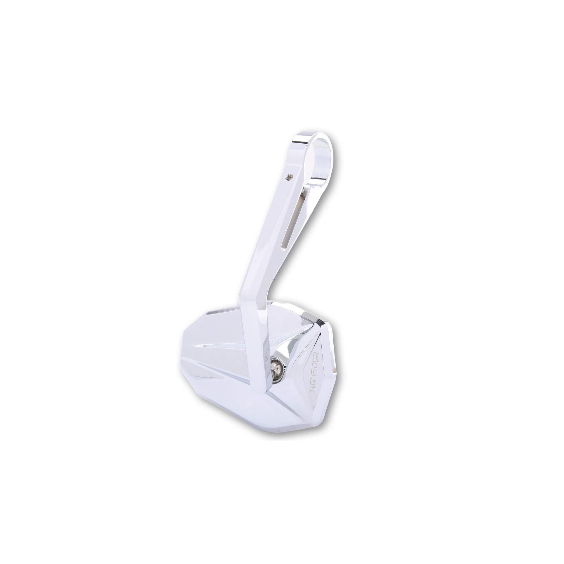 HIGHSIDER Lenkerendenspiegel VICTORY, 1 Zoll chrom