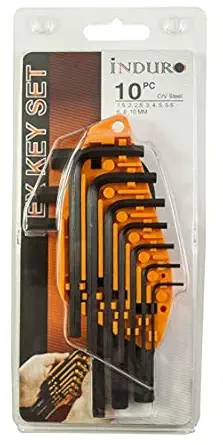INDURO Hex Allen Key Set Mm (10 Pc)