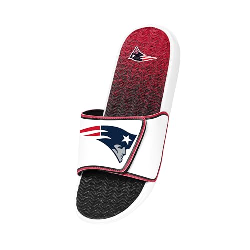 Image of FOCO mens Nfl Primary Team Logo Gradient Gel Slide Sandals