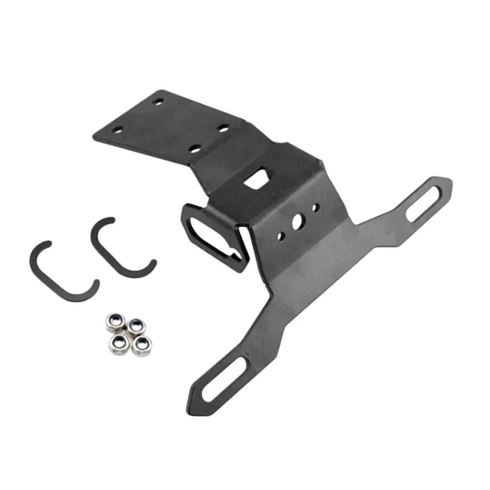 Support plaque moto CBR500R résistant vibrations arrière rangé - 7