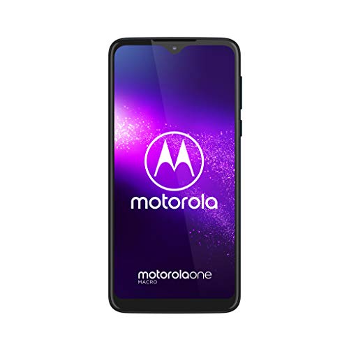 Bild zu Motorola Mobility Motorola One Macro Dual-Sim Smartphone (6, 2u0022-Max Vision-Hd+Display, Macro-Vision-Kamera, 64 GB/4 GB, Android 9.0) Dunkelblau inkl. Schutzcover