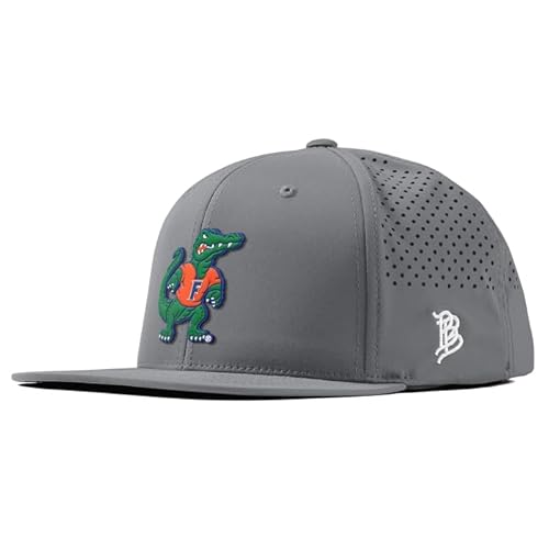 Branded Bills Officially Licensed x Florida Gators Slate Grey Flat Performance Albert The Gator