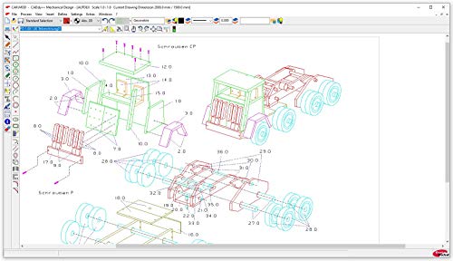 Markt + Technik Becker Cad 12 2D - Professional Cad Software For 2D Design And Modelling thumb #6