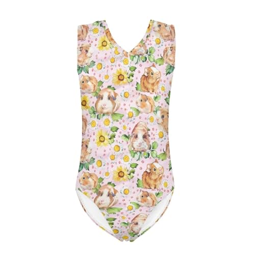 Image of Xhuibop One Piece Swimsuits for Girls Beachwear Bathing Suits 3-14