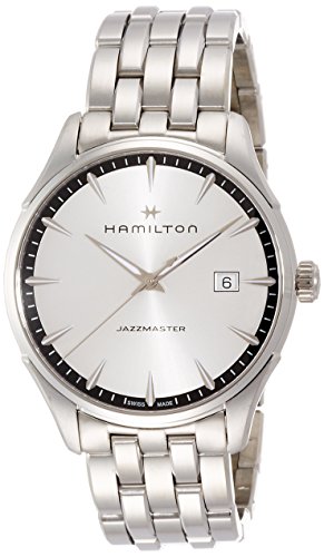 Preisvergleich Produktbild Hamilton Herren Analog Quarz Uhr mit Edelstahl Armband H32451151