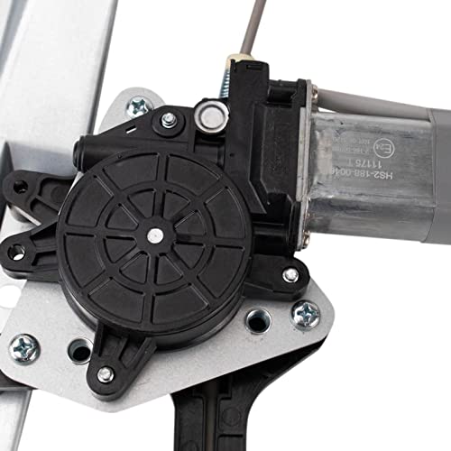 Image of TRQ Front Right Power Window Regulator & Motor Assembly Passenger Side Compatible with 2008-2016 Chrysler Town & Country 2008-2020 Dodge Grand Caravan 2012-2015 Ram C /V CH1351148 CH1351152