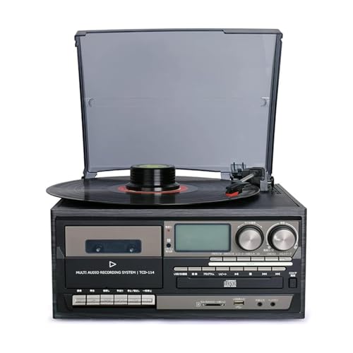 WENNEWU Platine Vinyle Vintage Bluetooth 3 Vitesses, Tourne-Disque 9 en 1, Lecteur CD, Tourne-Disque Bluetooth RéTro avec Haut-Parleurs IntéGréS, pour Le Divertissement,A - Les Beatles, Paul McCartney, John Lennon, RIngo Starr, George Harrison WENNEWU Platine Vinyle Vintage Bluetooth 3 Vitesses, Tourne-Disque 9 en 1, Lecteur CD, Tourne-Disque Bluetooth RéTro avec Haut-Parleurs IntéGréS, pour Le Divertissement,A