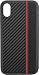 Produktbild Peter Jäckel Commander Back Cover Carbon Plus für Apple iPhone XR Red Stripes