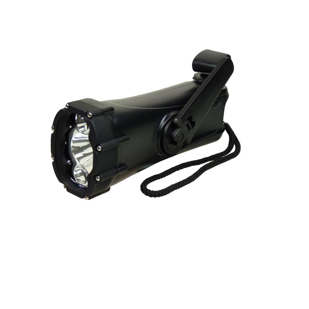 Power Plus Shark Torche à manivelle 1W LED