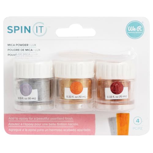 Spin It Mica Poudre Lux colorant pigmentaire brillant pour moulage résine et savon