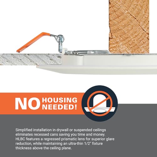 HALO HLBC Slim Regressed Canless LED Recessed Lighting 6 inch 5CCT 900lm - image 5