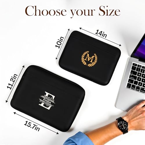 Funda Personalizada Para Laptop 15.6'' Cyan Con Nombre miniatura 2