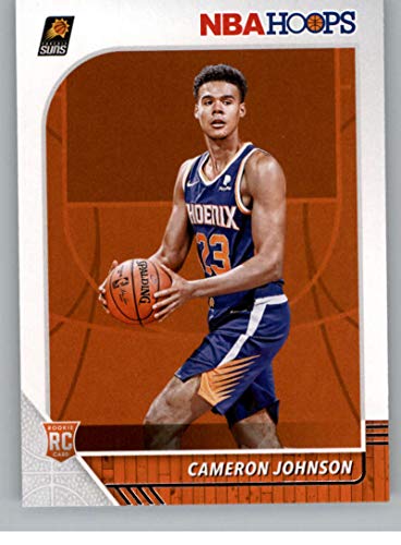 2019-20 NBA Hoops Basketball #208 Cameron Johnson Phoenix Suns RC Rookie Card Official Panini Trading Card