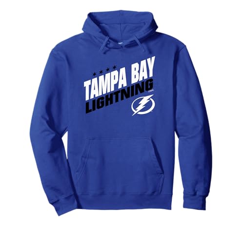 Tampa Bay Lightning Fuel Blue Officially Licensed Pullover Hoodie