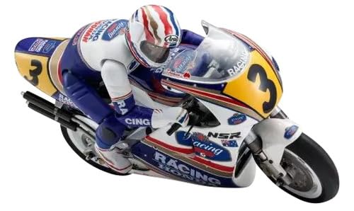 ホンダ グランプリレーサー 電動ラジオコントロールオートバイ 京商 NSR500 1⁄8 KYOSHO 京商ハングオンレーサーでFRCサーキットを走らせてみた！ ホビーラジコン