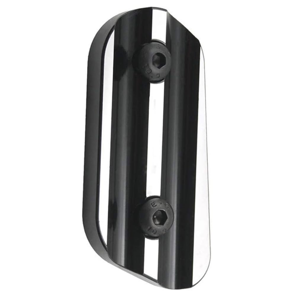 Baceyong Derby Timer Kupplungssteuersatzdeckel, Motorrad Derby Abdeckung Steuerzeit-Timer-Abdeckung, Kompatibel mit Ha-rley, Schwarz