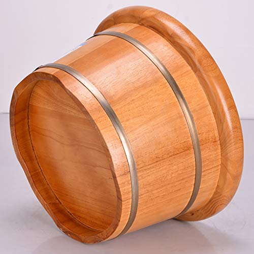 Baño de pies de madera para spa y masaje miniatura 6