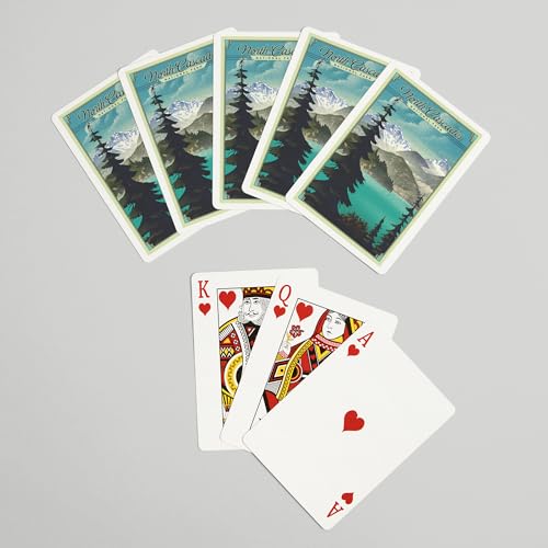 Baraja de cartas Póker North Cascades 52 piezas miniatura 7