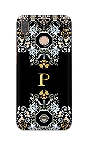 Image of Printed Hard Back Cover Case for Huawei P20 Lite | Huawei Nova 3e Back Cover (Alphabet P) -1803