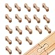 20 Stück Holzeisenbahn Zubehör,Zubehör Holzeisenbahn,Wooden Brio Schienen,Brio Zubehör,Holzeisenbahn Schienen,für Kinder Lego Spielzeug Schienenverbinder,Zug Connector,Wiederverwendbare (20 Holzfarbe)