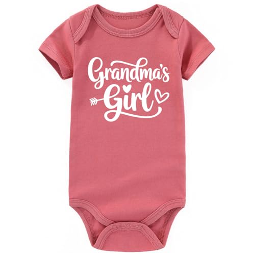 grandma's girl baby clothes grandma girl's clothing infant Bodysuits