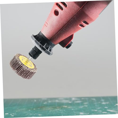 MUSISALY 8pcs Electric Straight Grinder Abrasive Wheels for Electric Grinder Replacement Flap Wheels Flap Wheels for Rotary Tools Abrasive Flap Wheels Sandpaper Flap Wheels Grinding Heads