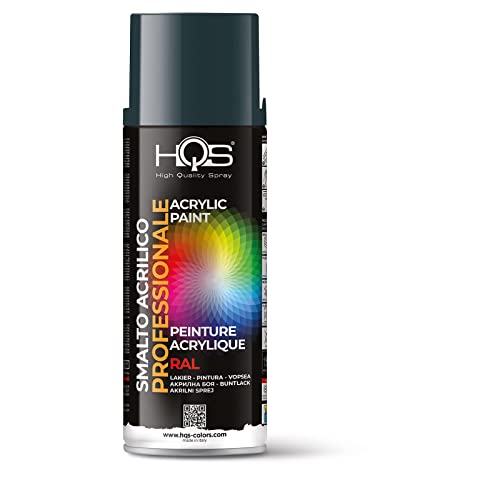 Bombe peinture hqs gris anthracite mat ral 7016 (400ml) acrylique