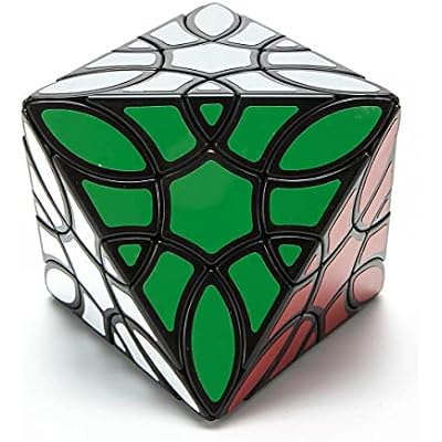 Willking Clover Octahedron Cube 8-Axis Magic Speed Cube Brain Teasers Puzzle Toys