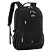 DUSLANG 17 Inch Laptop Backpack for Travel Water Resistant College Backpack for Men Women Laptop Bag with USB Charging Port,Black